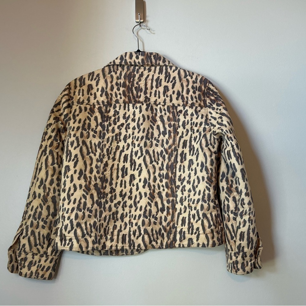 Vintage Painted Pony Leopard Jacket size SP - Picture 3 of 9